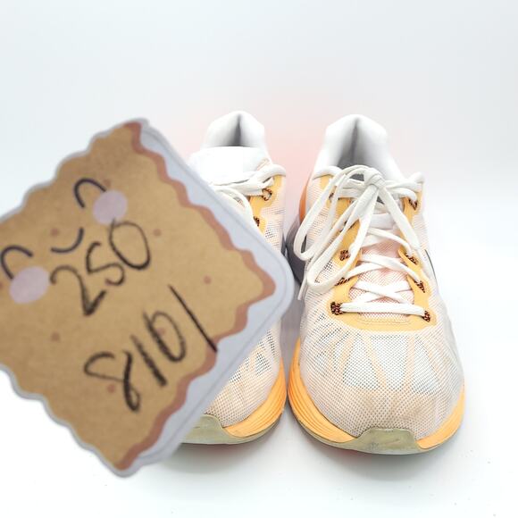 Nike Better World LunarGlide 6 orange gray 654433-108 mens size 11
